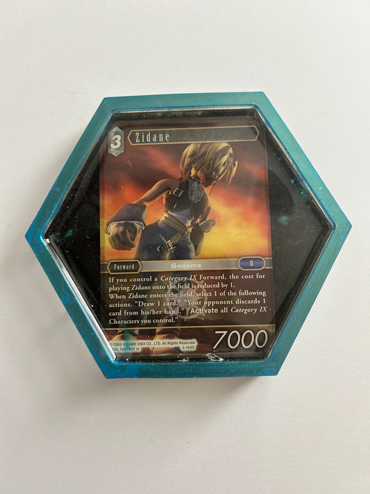 Zidane Resin Coaster